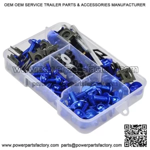 150-Piece M6/M5 Fairing Bolt Kit for Yamaha XMAX 125 Motorcycle Screws & Nuts Set