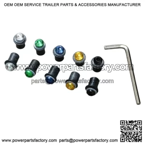 Windscreen Windshield Bolts & Screw Kit for TMAX, XMAX, NMAX, SMAX, Tracer 900 ?C Fits XMAX 125