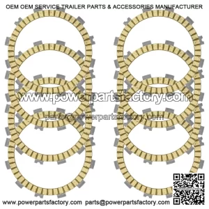 Clutch Friction Plates Set for Kawasaki KX250 KX250X (2021-2026)