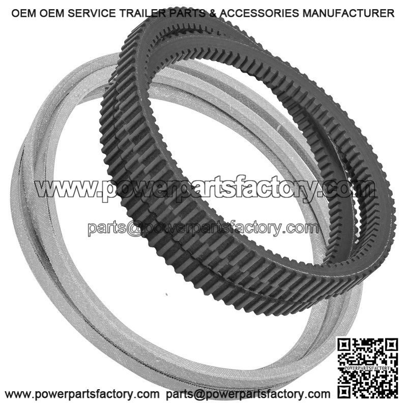 42-Inch Deck Primary & Secondary Belt Set for John Deere GX345 GX355 X324 - M43820 M118684 - Image 3
