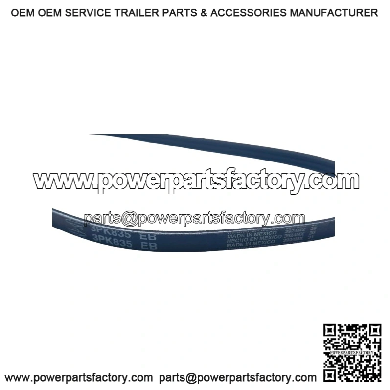 3PK835 Poly Rib Belt - OEM Replacement Belt for Lawn Mowers, Tractors & Snow Blowers - Image 3