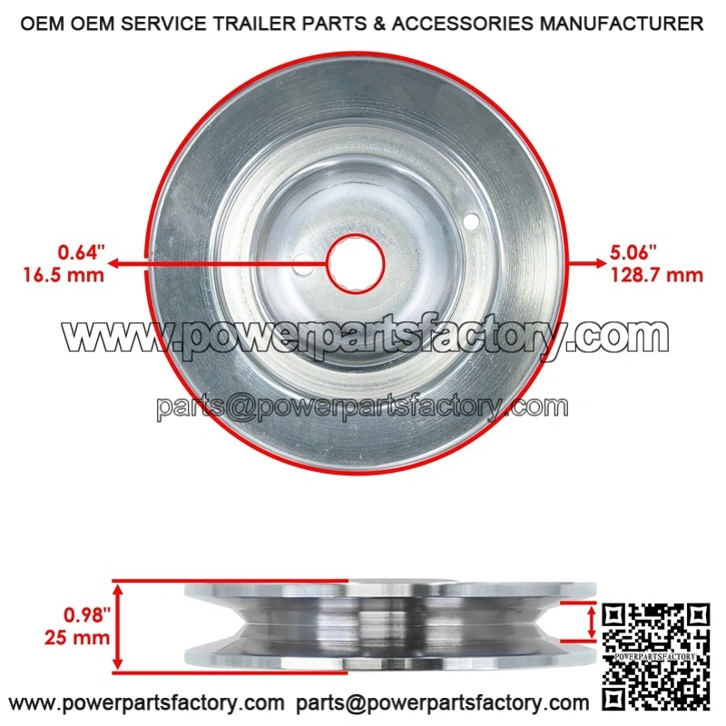 95309MA 094592MA 46-Inch Deck Spindle Pulley for Murray Mowers with Briggs & Stratton Engines - Image 2