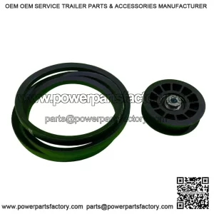 Drive Idler Pulley And Drive Belt 539110411 & 539110311 For Husqvarna Z254F