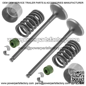 Exhaust Valve Kit for Suzuki RMZ250 / RM-Z250 L (2007-2024) ?C Includes 12912-10H00 & 12921-41G00