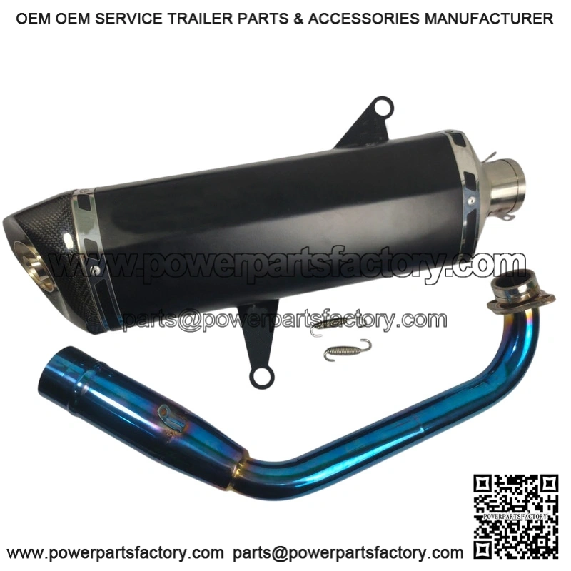 Custom Full Exhaust System for Yamaha XMAX 300 (2016-2023) - Fits XMAX 125