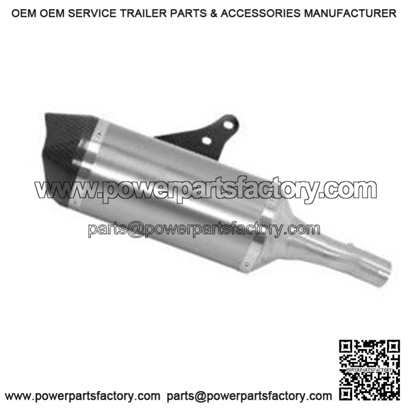 Approved Short Aluminum Exhaust Terminal for Honda X-ADV 750 (2017-2024)