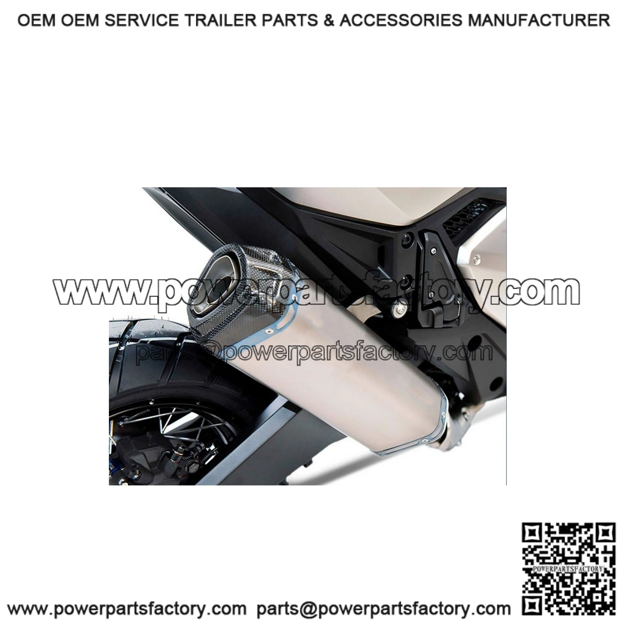 Titanium Exhaust Terminal for Honda X-ADV/Forza 750