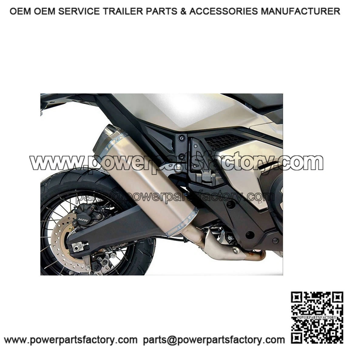 Titanium Exhaust Terminal for Honda X-ADV/Forza 750 - Image 2