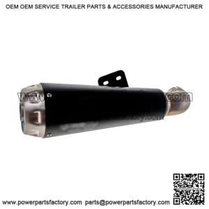 Approved Nichrom Dark Exhaust Terminal for Honda X-ADV 750 (2017-2020)