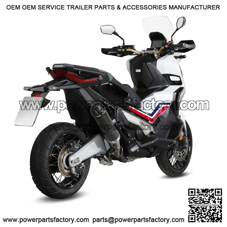 Black Carbon Exhaust Terminal for Honda X-Adv 750 (2017-2024) - Image 3