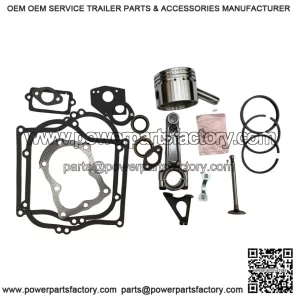 Rebuild Kit With Standard Piston, Rod, Exhaust Valve For 5HP