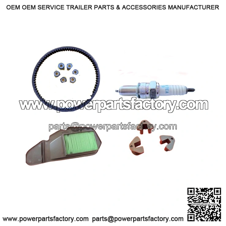 Honda PCX125 Service Kit with Air Filter, Drive Belt, Spark Plug & Rollers 2012-2014
