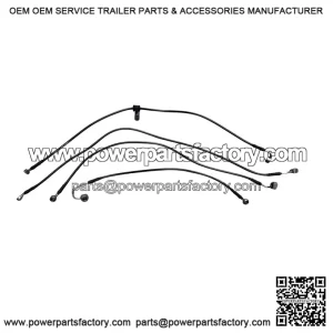 Complete Brake Oil Hose Set QJ Motor SRK 125 S 2024