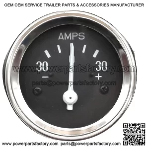 For John Deere 110, 112, 140 Garden Tractor 1968-1974 ÿ Amp Gauge Chrome Ring, Replaces AM312