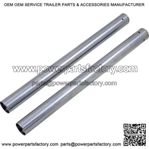 Chrome 49mm OEM 45500123 Front End Fork Tubes for Harley Trike FLRT FLHTCUTG 24.25"