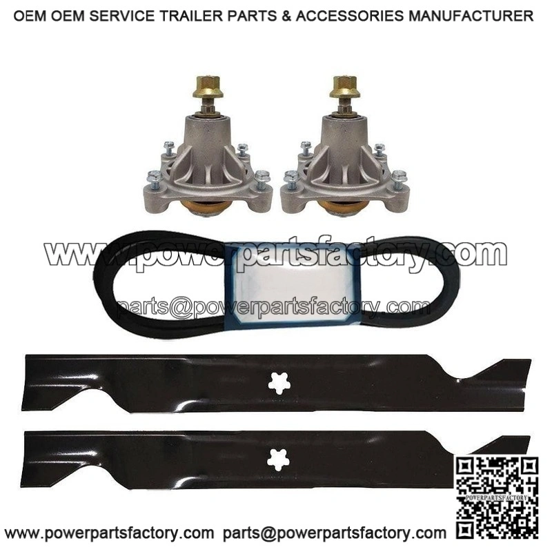 Deck Rebuild Kit With Blade Spindle Belt For Husqvarna RZ4623 Z246 RZ4619 46 Inch