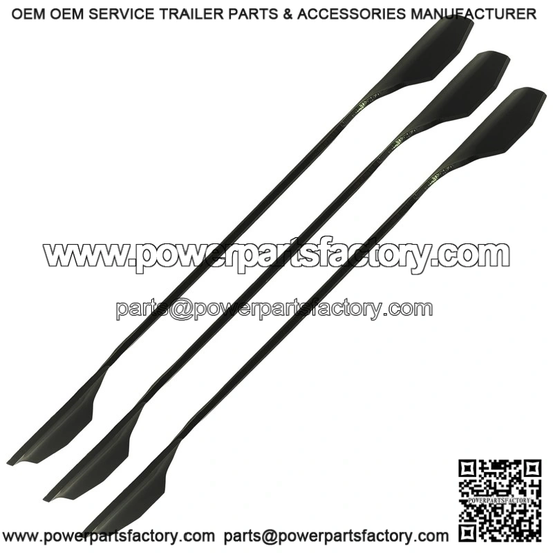 17-3/8" 5-Point Star Notched High-Lift Blade ?C Fits 50" Deck Husqvarna & Poulan - Image 5