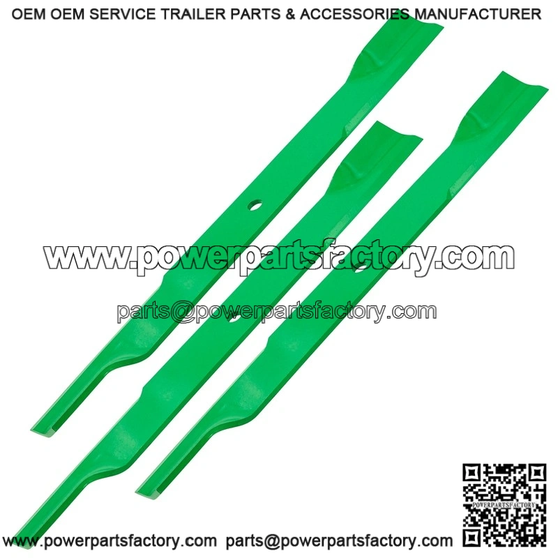 25" x 5/8" Circle Hole Medium-Lift Blade ?C Fits 60" & 72" Decks ?C Compatible with Husqvarna & RedMax