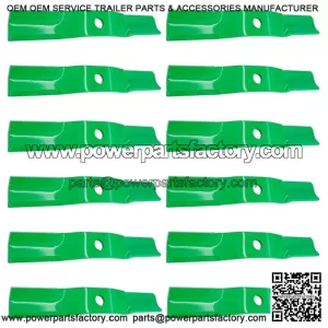 890-326C 890-322C Medium Lift Blades for Land Pride Mowers - 16-7/8-Inch Cutting Width