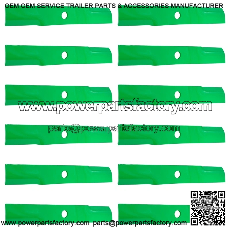 890-326C 890-322C Medium Lift Blades for Land Pride Mowers - 16-7/8-Inch Cutting Width - Image 3