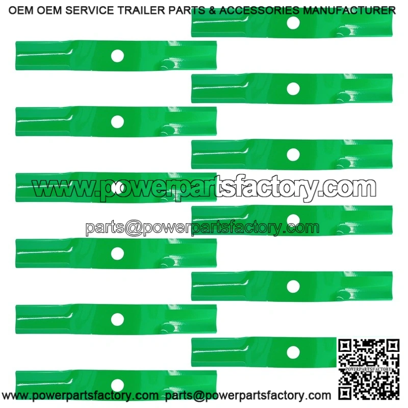 890-326C 890-322C Medium Lift Blades for Land Pride Mowers - 16-7/8-Inch Cutting Width - Image 4