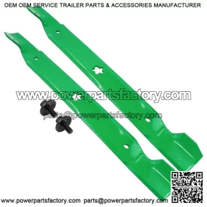 42-Inch Deck Blade with Bolt Kit for Poulan PP175G42 PP185A42 PP19A42 Push Mowers
