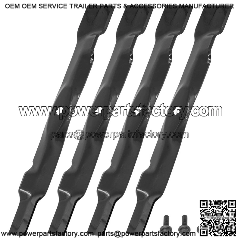 AM141033 M143695 42-Inch Mulching Blade Kit with Bolt for John Deere LT160 LT180
