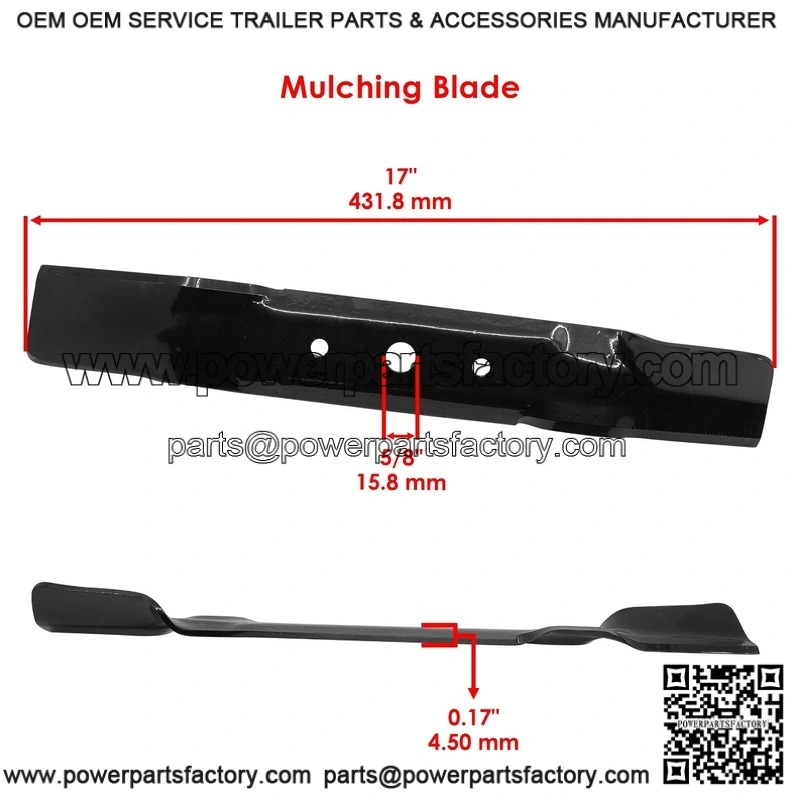 48-Inch Deck Blade with Bolt for John Deere L120 L130 L2048 L2548 Sabre - GX20250 - Image 2