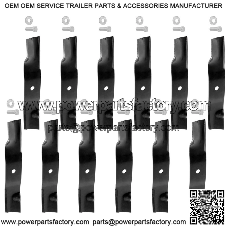 02961700 05901822 42-Inch Deck Blade with Bolt Kit for Gravely ZTXL42 ZTXL1842 - Image 5