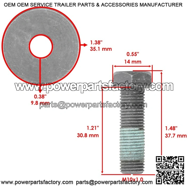 159705 145708 46-Inch Deck Blade with Bolt Kit for Husqvarna AYP Riding Mowers - Image 3