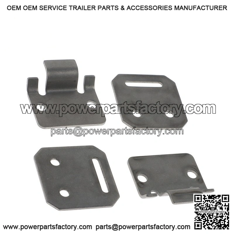 Set of 2 Seat Hinge Plate Male and Female Kits for Club Car DS Golf Cart 1979-Up
