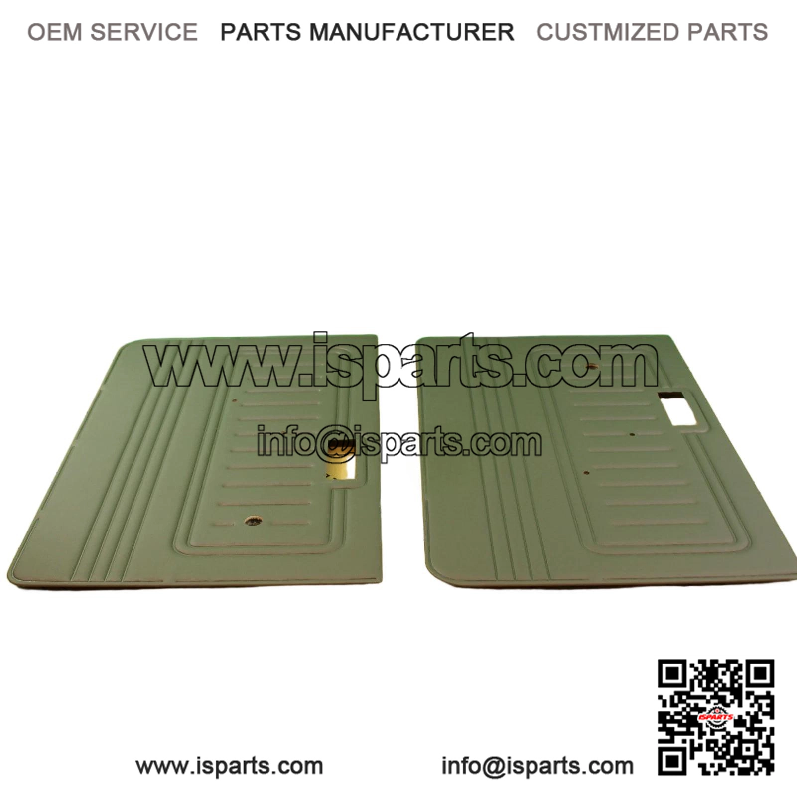Front Door Panel Trim Board Set ?C Toyota Land Cruiser 1970-1985 FJ40 BJ40