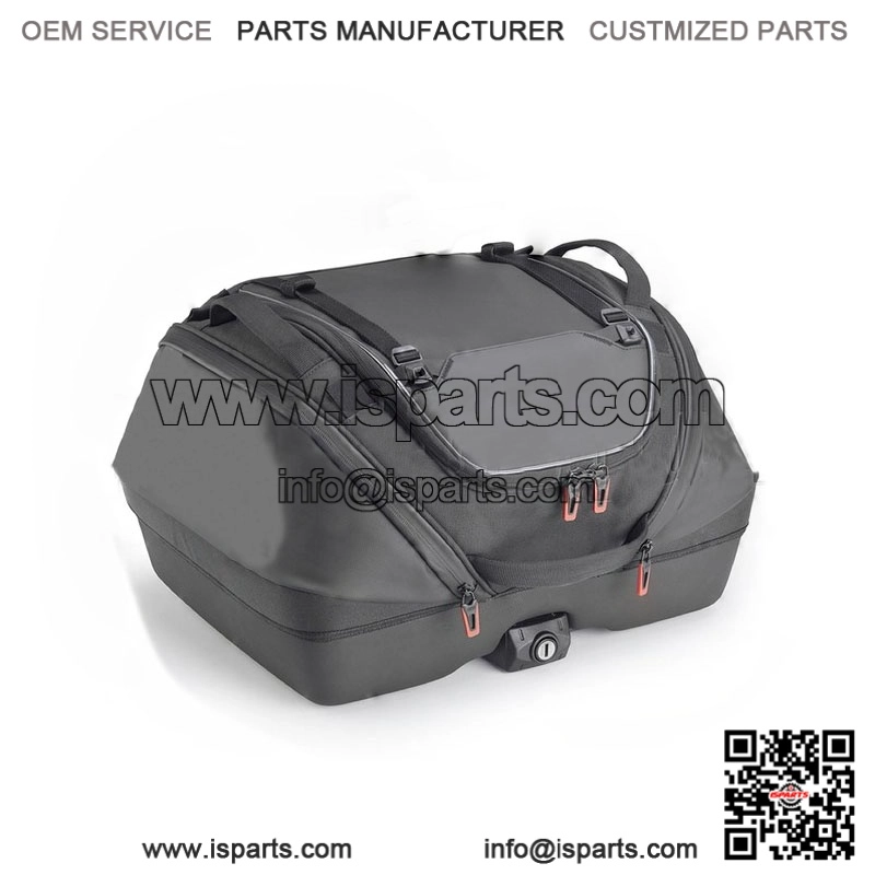 Black 40L Top Bag for QJ MOTOR SRT 600 SX (2024) - Motorcycle Storage