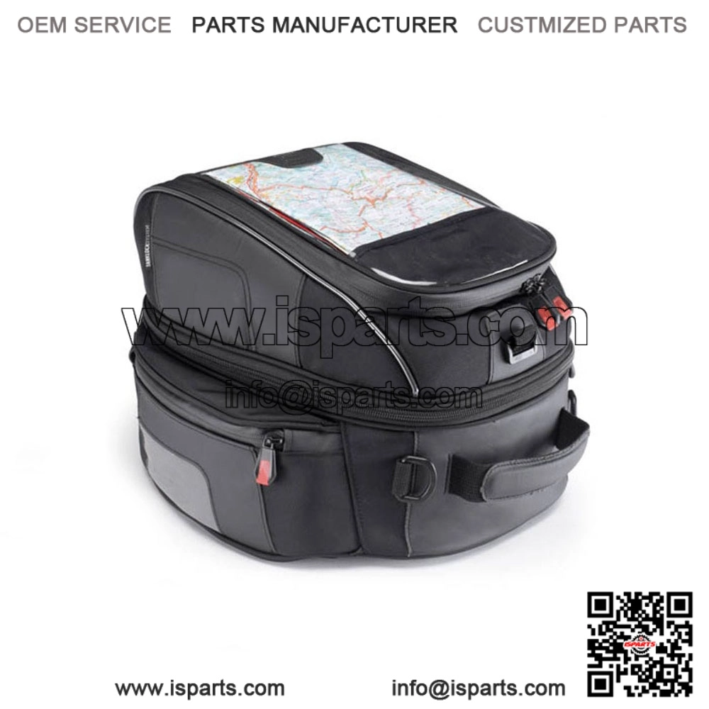 Black 25L Tank Bag for QJ MOTOR SRT 600 SX (2024) -Compatible