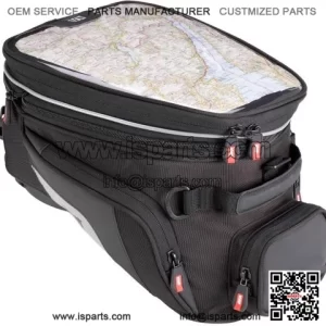 Black 15L Tank Bag XS320 for QJ ENGINE SRT 600 SX (2024) - Motorcycle Bag