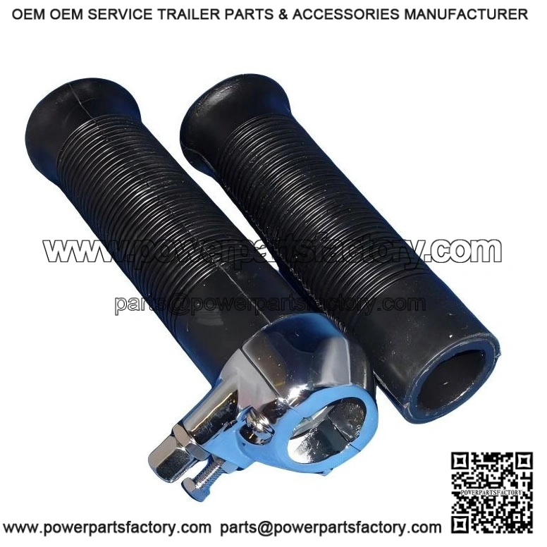 Universal Single Throttle with Grip ?C for 1" Handlebar ?C Customs Bobbers