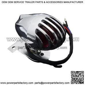 Motorcycle Rear Grill Tail Light Brake License Plate ?C for Harley Honda Suzuki