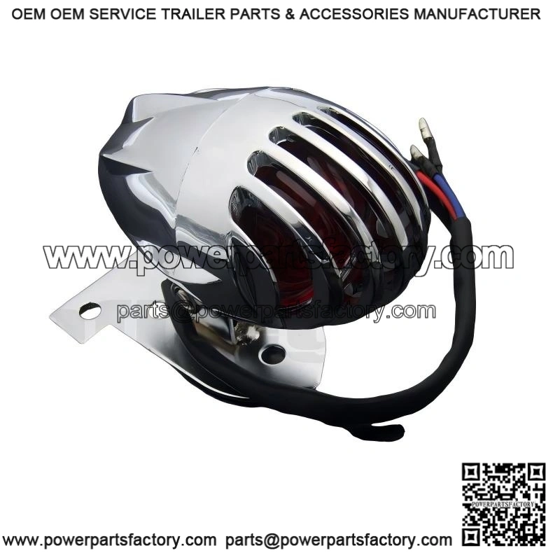 Motorcycle Rear Grill Tail Light Brake License Plate ?C for Harley Honda Suzuki