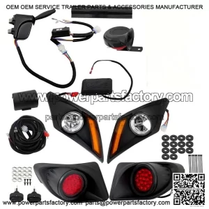 Deluxe LED Street Legal Light Kit for Yamaha Drive2 ?C 2017+