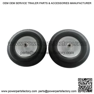 4.10/3.50X6 No-Flat Wheel Assembly (2-Pack) ?C Fits Little Wonder 4164204 Blowers