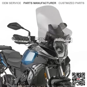 Transparent Windscreen for QJ MOTOR SRT 600 SX (2024) - Clear Windscreen