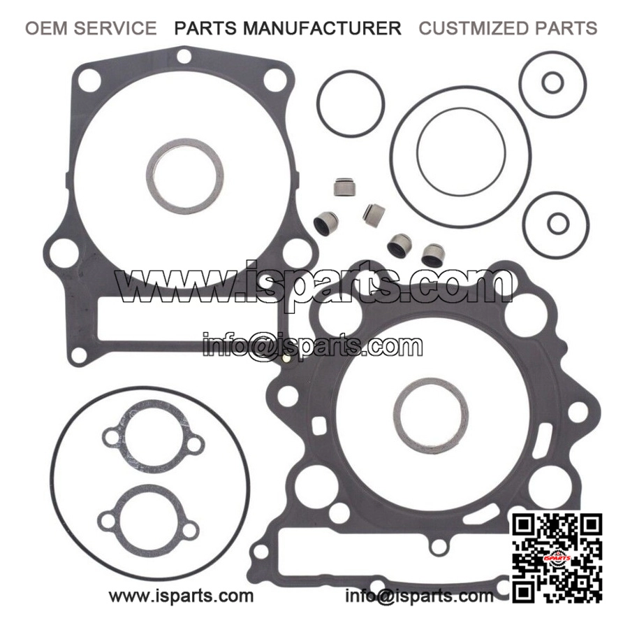 Top End Gasket Kit for Yamaha YFM660FA Grizzly 660 and YXR660FA Rhino 660 ATV UTV