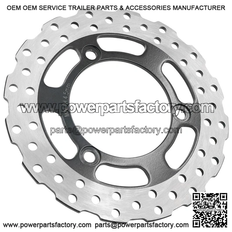 For Kawasaki Ninja 250R EX250J 2008 2009 2010-2012 Rear Brake Disc Rotor With Pad