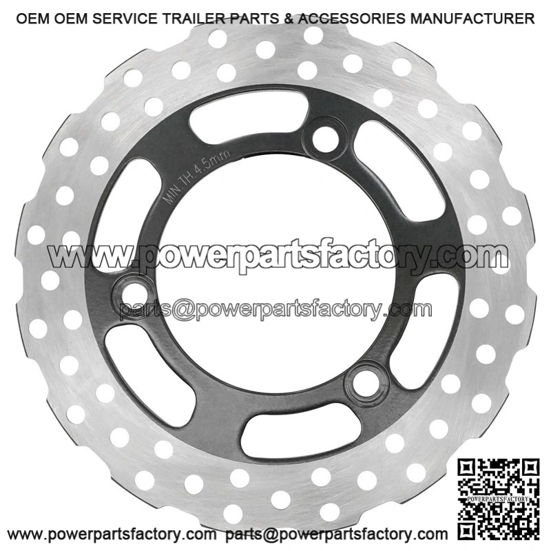 For Kawasaki Ninja 250R EX250J 2008 2009 2010-2012 Rear Brake Disc Rotor With Pad - Image 3