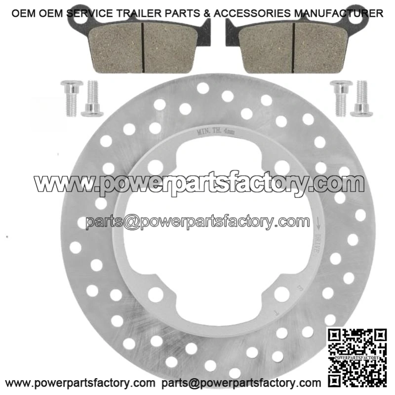 For Kawasaki Ninja 250R EX250J 2008 2009 2010 2011 2012 Rear Brake Disc Rotor