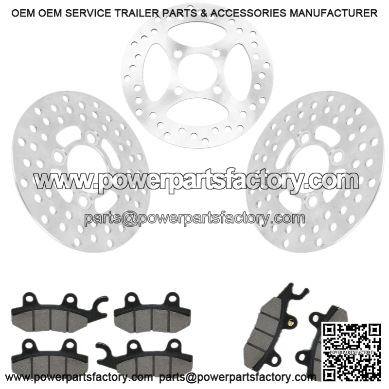 Honda XR650L 1993-2025 Rear Brake Disc Rotor With Brake Pad and Disc Bolts