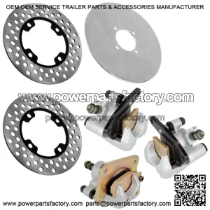 Fits Polaris Sportsman 500 4x4 1998-2002 Rear Brake Caliper With Disc Rotor With Pads