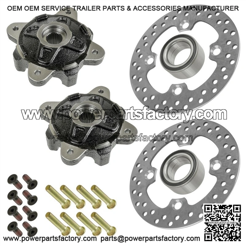 For Polaris RZR XP 4 900 EFI 2013 Wheel Carrier Disc and Bearing With Bolts