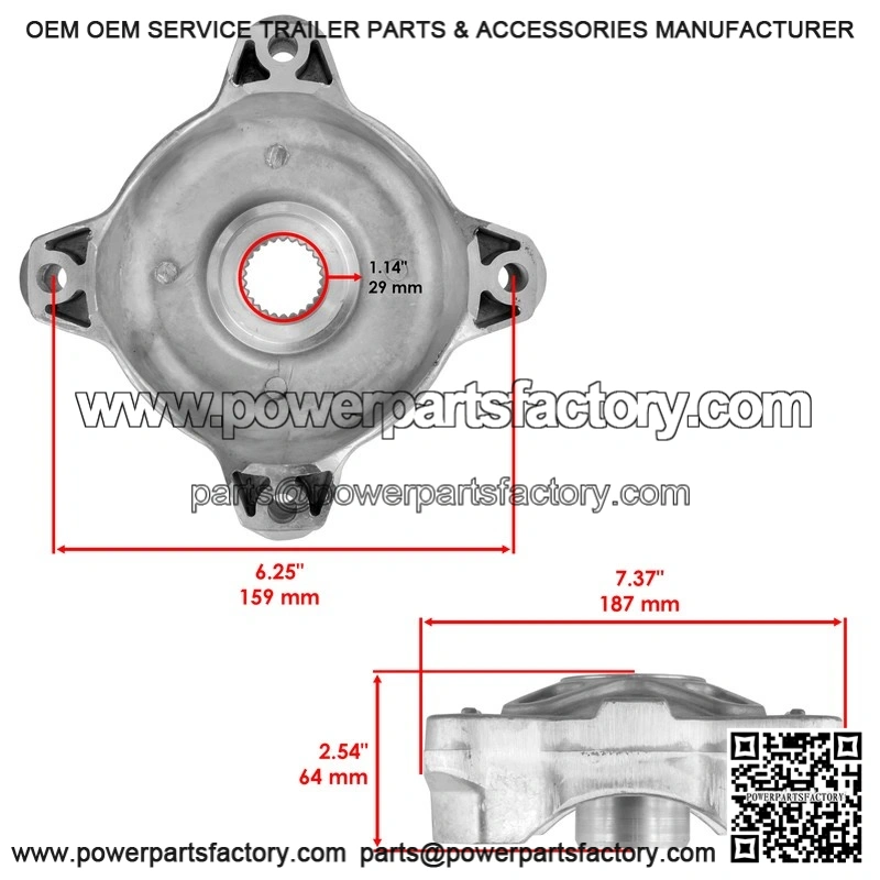 Fits Yamaha 5FK-2582W-00-00 Rear Wheel Brake Disc Rotor - Image 2