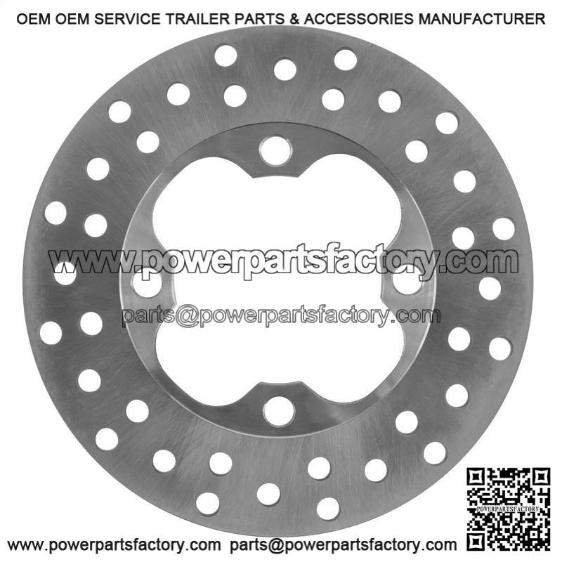 Fits Honda Rancher 420 TRX420FPE 4x4 ES 2009-13 2 Front Brake Disc Rotor With Pads - Image 3